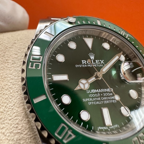 Rolex Hulk green 40 submariner box and papers circa 2019 
116610LV - Picture 3 of 16